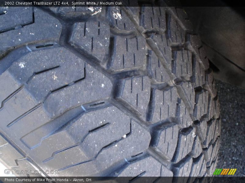 Summit White / Medium Oak 2002 Chevrolet TrailBlazer LTZ 4x4