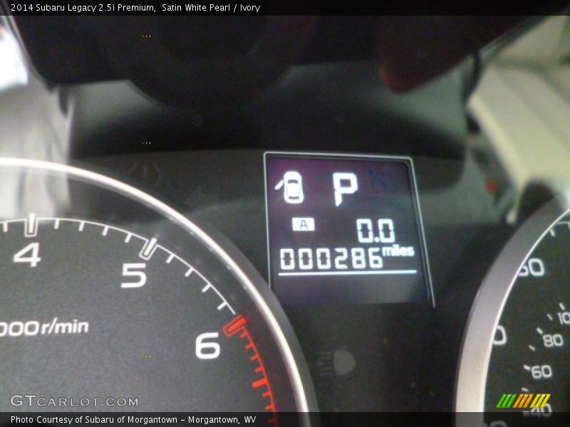 Satin White Pearl / Ivory 2014 Subaru Legacy 2.5i Premium
