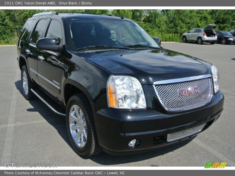 Onyx Black / Ebony 2011 GMC Yukon Denali AWD