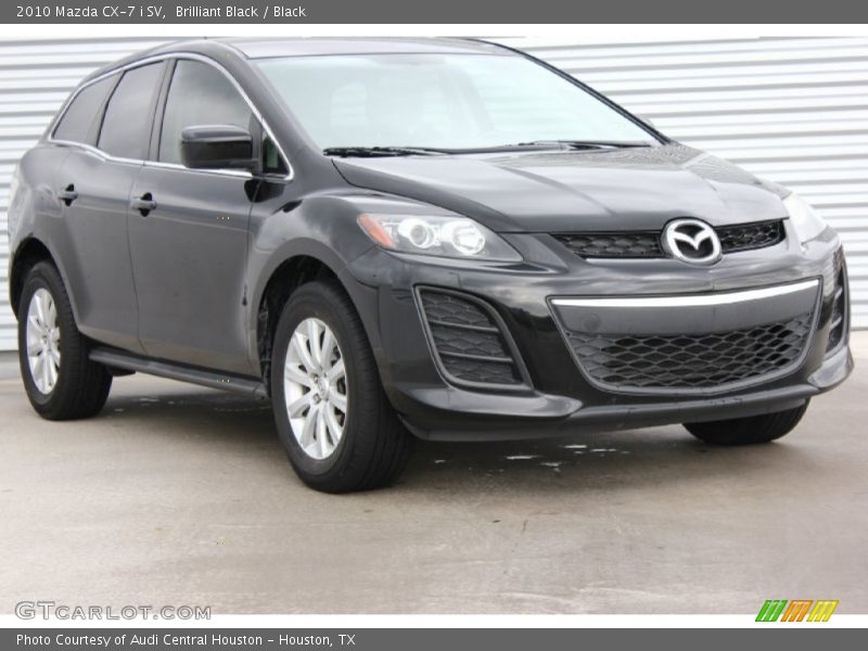 Brilliant Black / Black 2010 Mazda CX-7 i SV