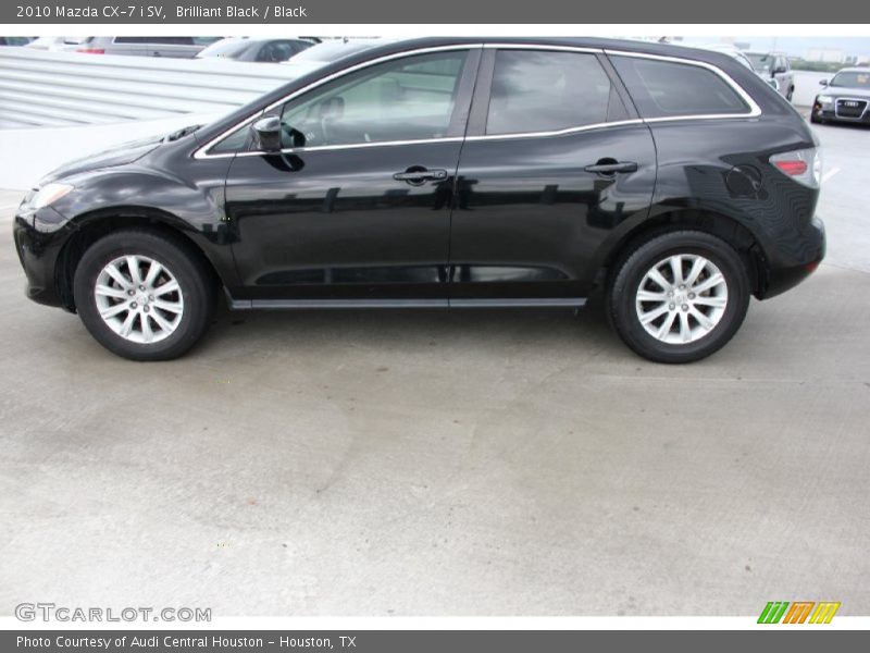 Brilliant Black / Black 2010 Mazda CX-7 i SV
