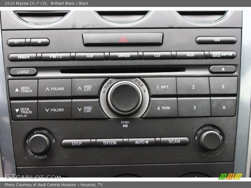 Brilliant Black / Black 2010 Mazda CX-7 i SV
