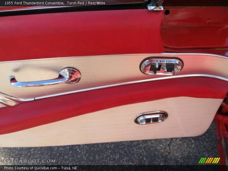 Torch Red / Red/White 1955 Ford Thunderbird Convertible