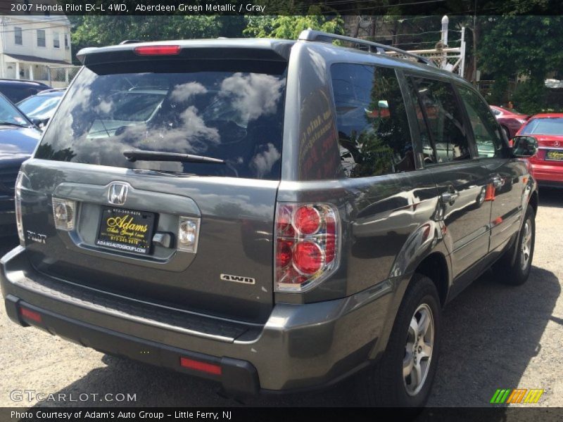 Aberdeen Green Metallic / Gray 2007 Honda Pilot EX-L 4WD