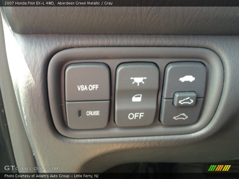 Aberdeen Green Metallic / Gray 2007 Honda Pilot EX-L 4WD