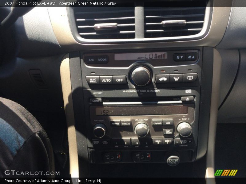 Aberdeen Green Metallic / Gray 2007 Honda Pilot EX-L 4WD