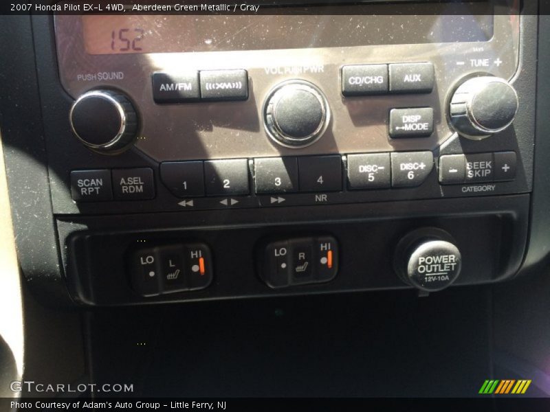 Aberdeen Green Metallic / Gray 2007 Honda Pilot EX-L 4WD