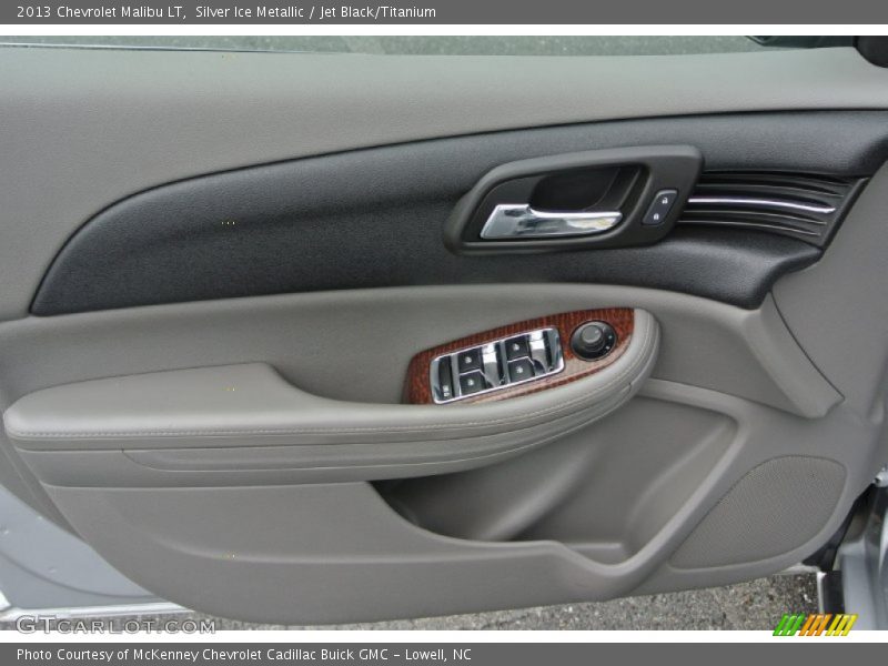 Silver Ice Metallic / Jet Black/Titanium 2013 Chevrolet Malibu LT