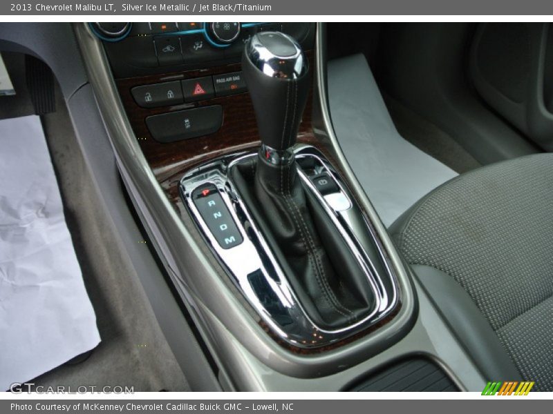 Silver Ice Metallic / Jet Black/Titanium 2013 Chevrolet Malibu LT