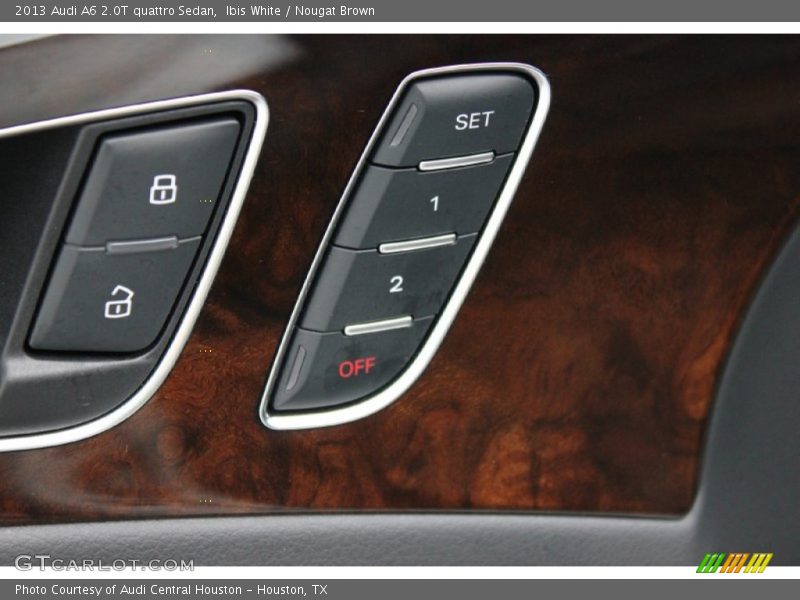 Ibis White / Nougat Brown 2013 Audi A6 2.0T quattro Sedan