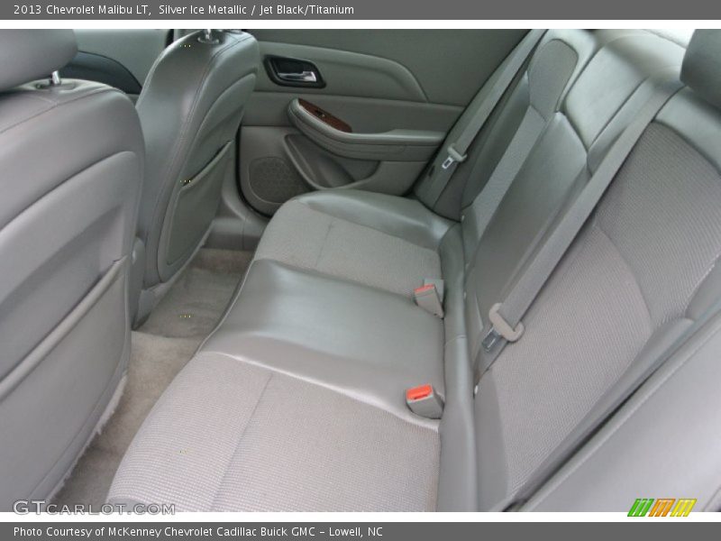 Silver Ice Metallic / Jet Black/Titanium 2013 Chevrolet Malibu LT
