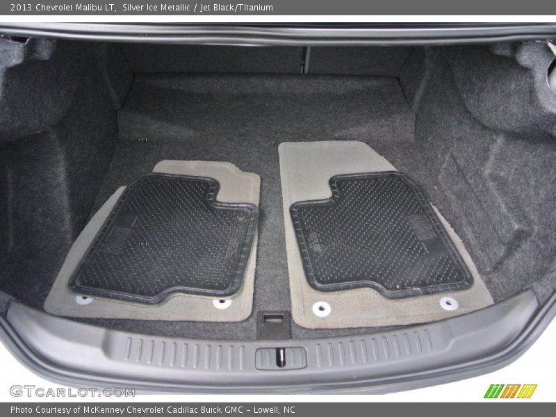 Silver Ice Metallic / Jet Black/Titanium 2013 Chevrolet Malibu LT