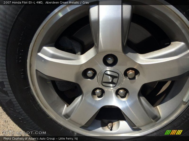 Aberdeen Green Metallic / Gray 2007 Honda Pilot EX-L 4WD