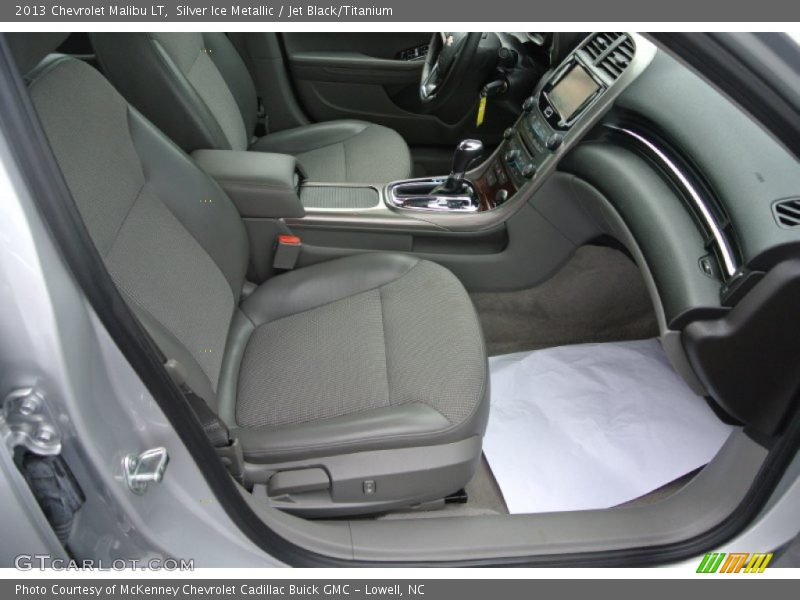 Silver Ice Metallic / Jet Black/Titanium 2013 Chevrolet Malibu LT