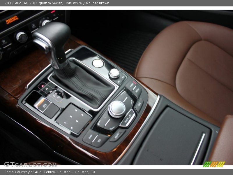 Ibis White / Nougat Brown 2013 Audi A6 2.0T quattro Sedan