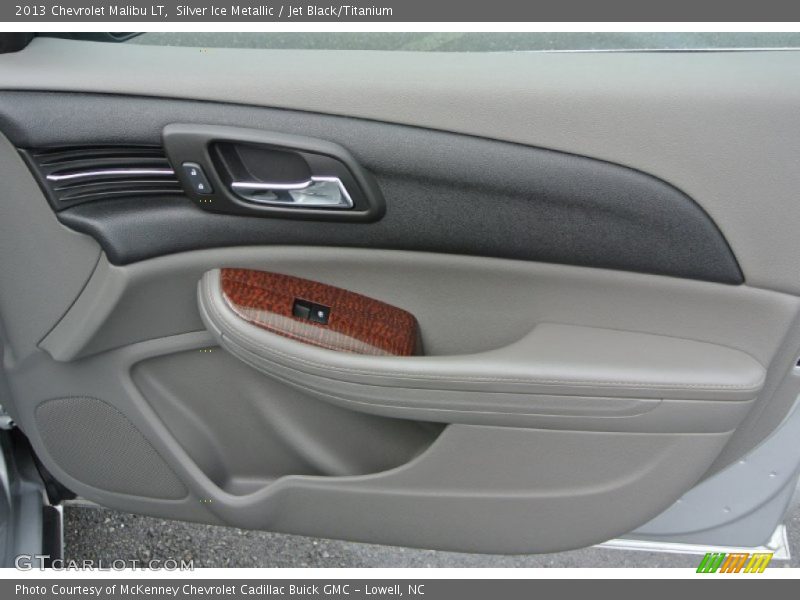 Silver Ice Metallic / Jet Black/Titanium 2013 Chevrolet Malibu LT