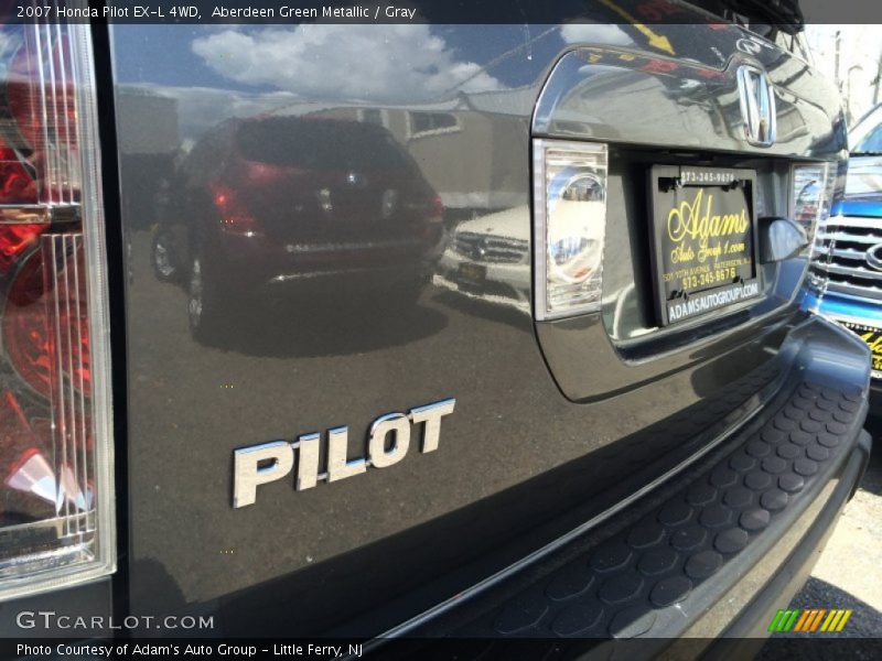 Aberdeen Green Metallic / Gray 2007 Honda Pilot EX-L 4WD