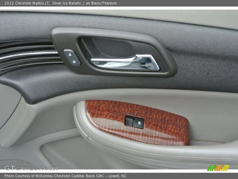 Silver Ice Metallic / Jet Black/Titanium 2013 Chevrolet Malibu LT
