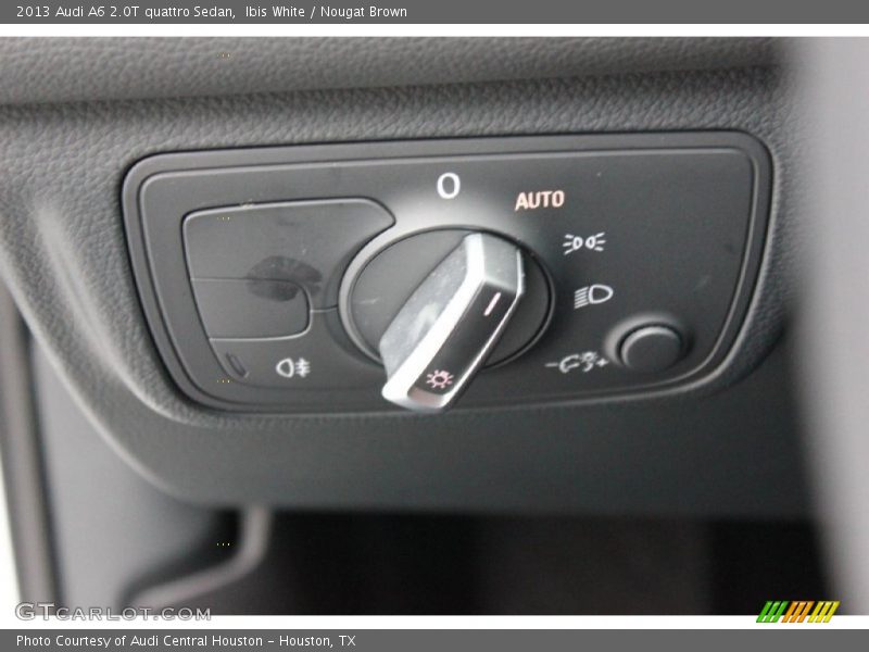 Ibis White / Nougat Brown 2013 Audi A6 2.0T quattro Sedan