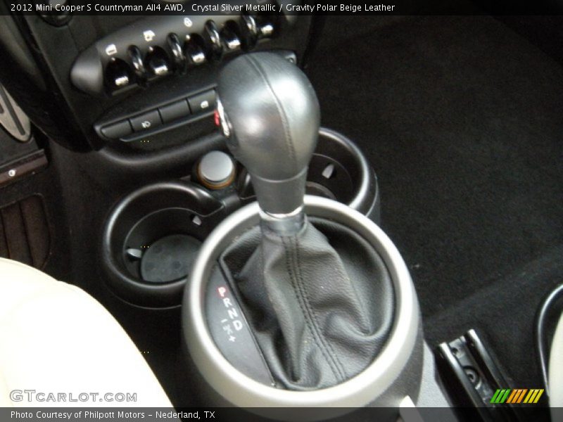 Crystal Silver Metallic / Gravity Polar Beige Leather 2012 Mini Cooper S Countryman All4 AWD