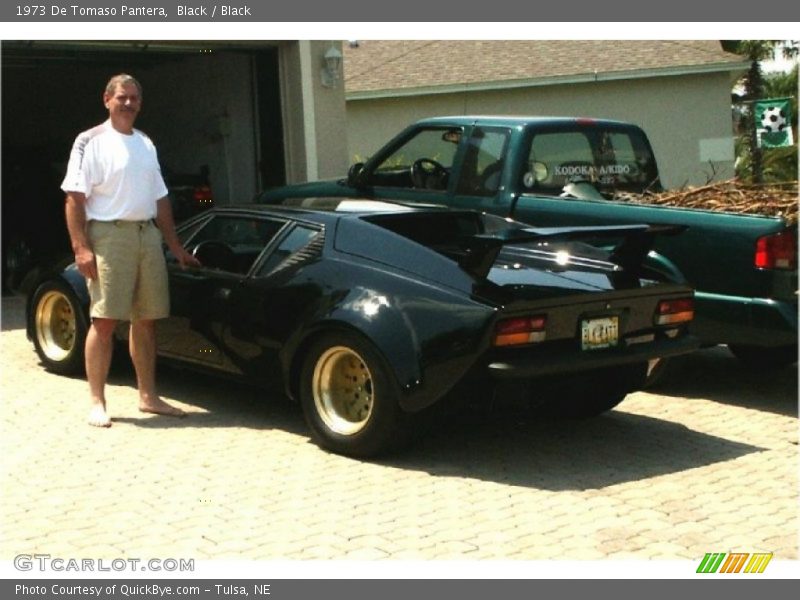 Black / Black 1973 De Tomaso Pantera
