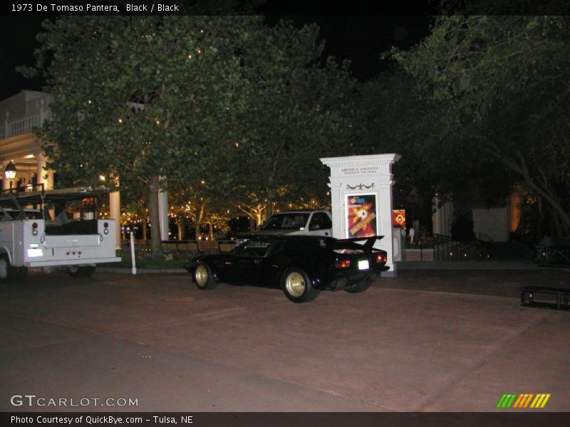 Black / Black 1973 De Tomaso Pantera