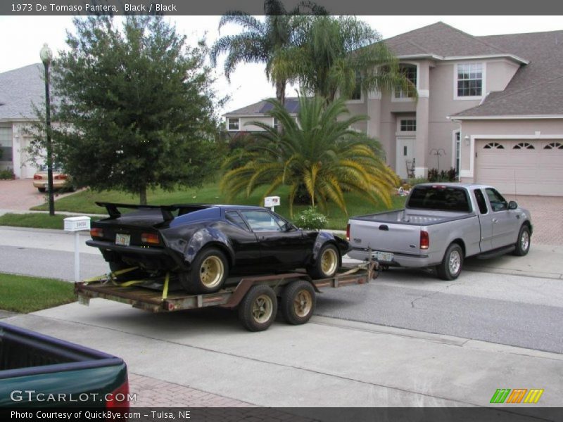 Black / Black 1973 De Tomaso Pantera
