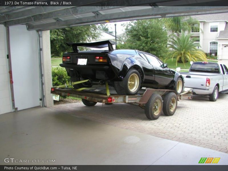 Black / Black 1973 De Tomaso Pantera