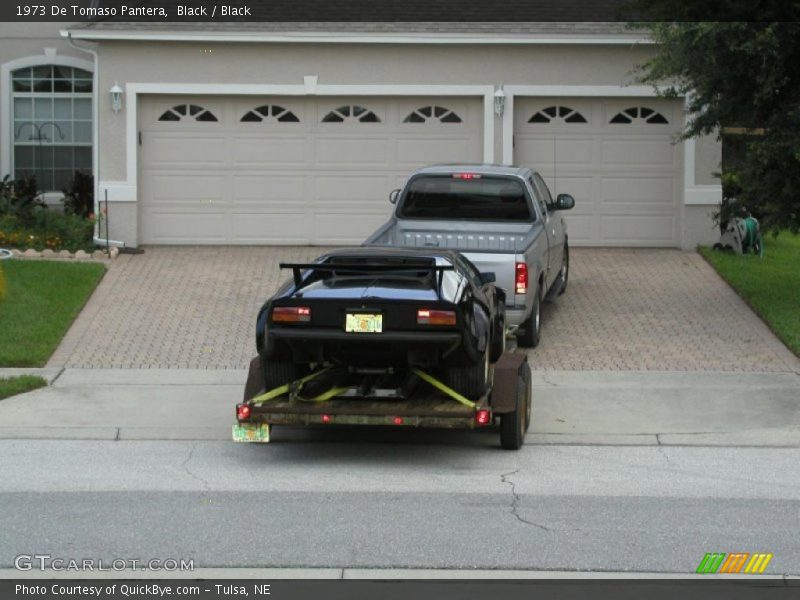 Black / Black 1973 De Tomaso Pantera