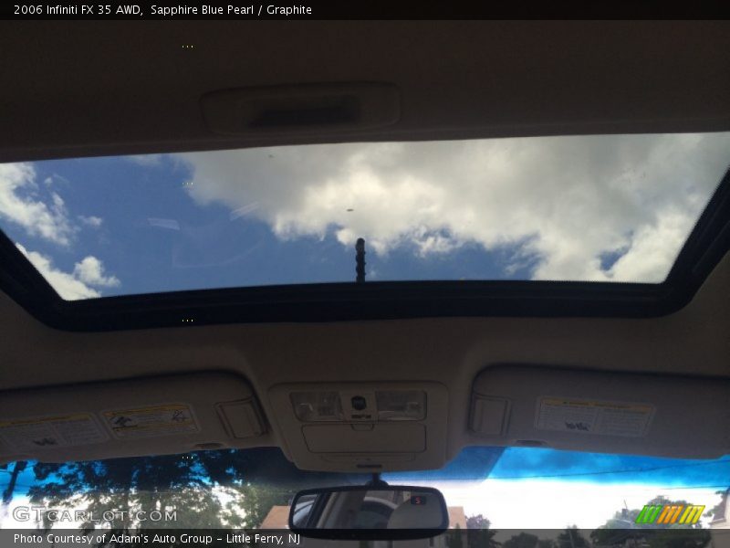 Sapphire Blue Pearl / Graphite 2006 Infiniti FX 35 AWD