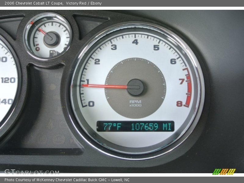 Victory Red / Ebony 2006 Chevrolet Cobalt LT Coupe