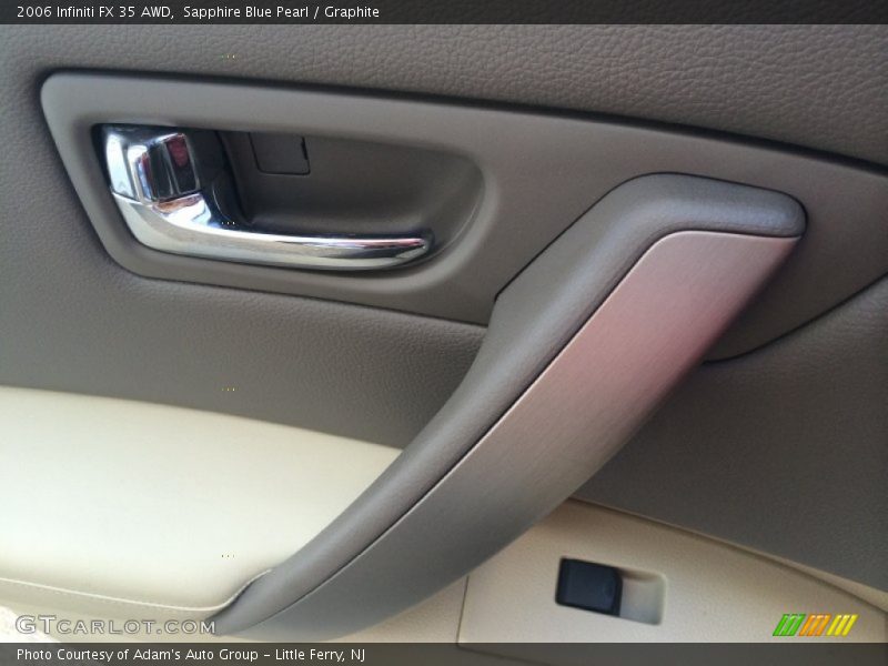 Sapphire Blue Pearl / Graphite 2006 Infiniti FX 35 AWD