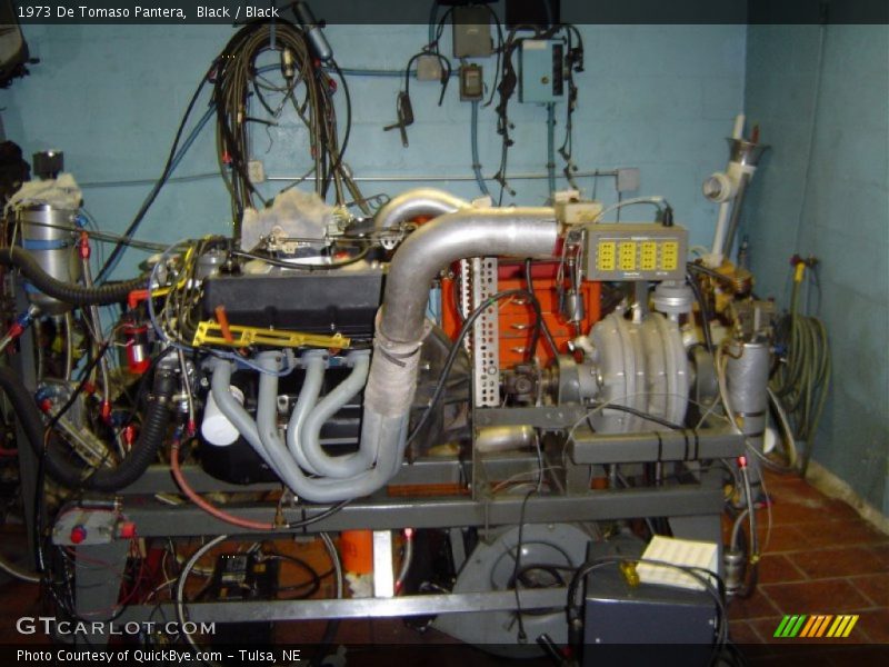 Black / Black 1973 De Tomaso Pantera