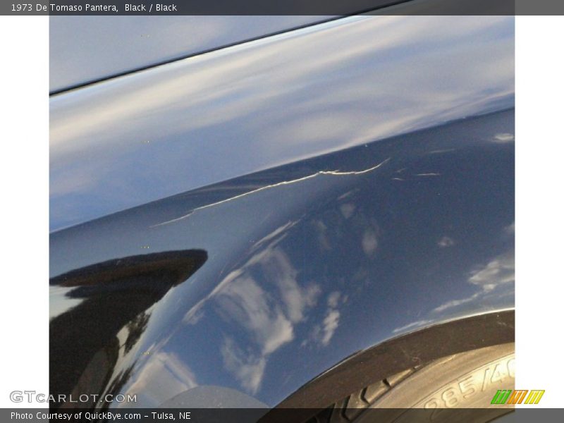 Black / Black 1973 De Tomaso Pantera