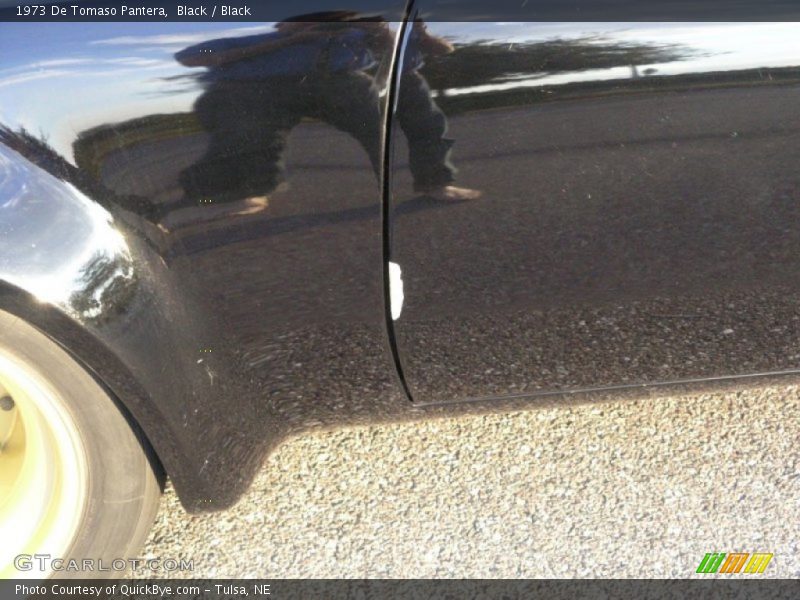 Black / Black 1973 De Tomaso Pantera