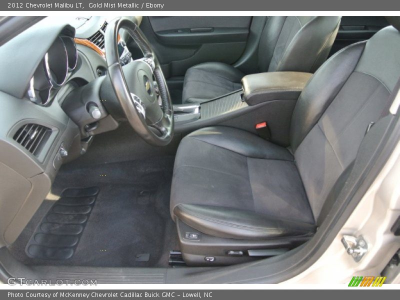 Gold Mist Metallic / Ebony 2012 Chevrolet Malibu LT