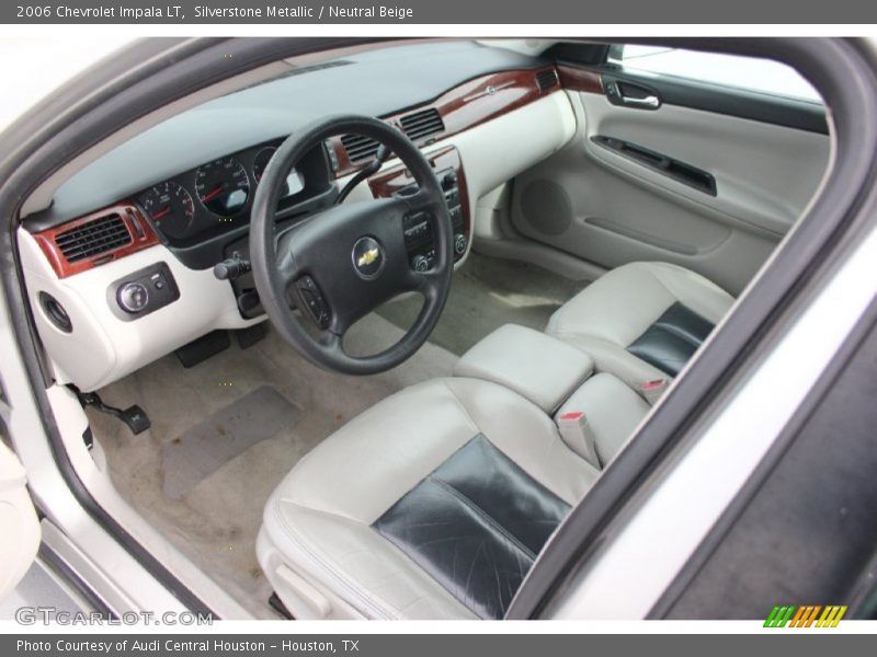 Silverstone Metallic / Neutral Beige 2006 Chevrolet Impala LT