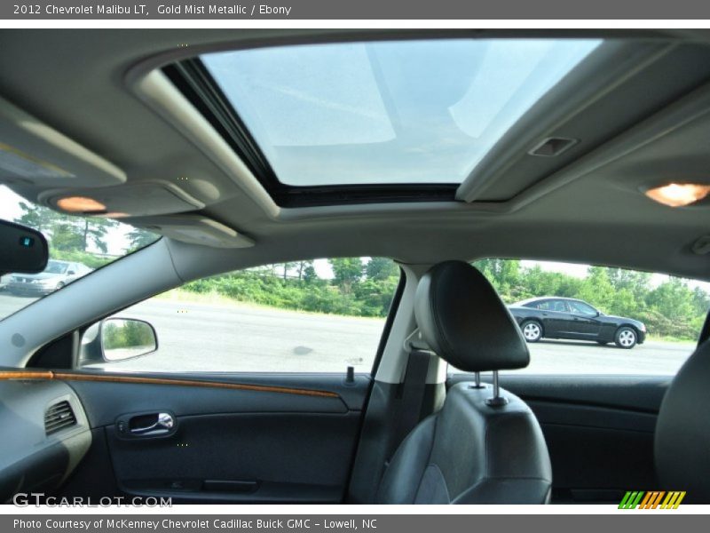 Gold Mist Metallic / Ebony 2012 Chevrolet Malibu LT