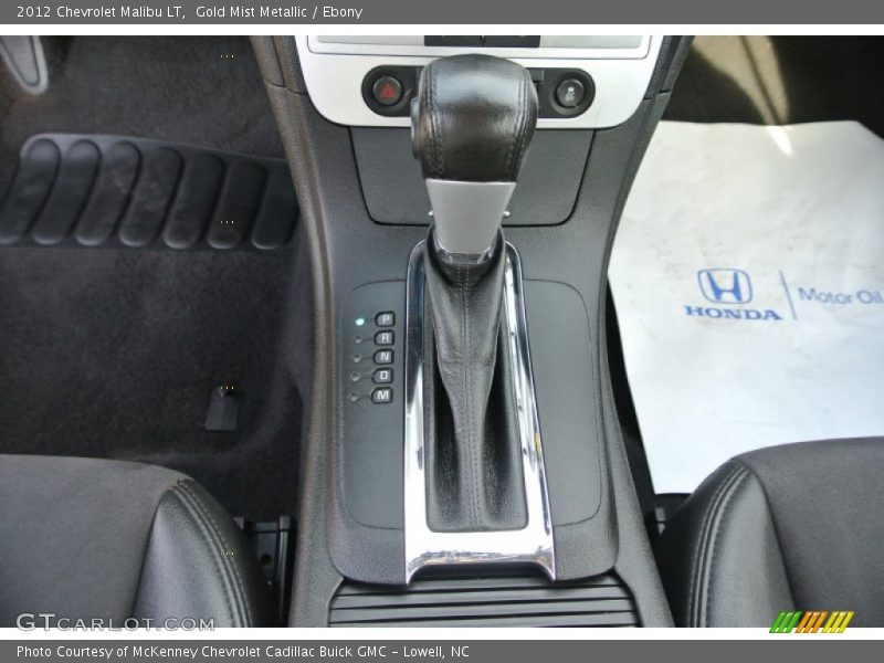 Gold Mist Metallic / Ebony 2012 Chevrolet Malibu LT