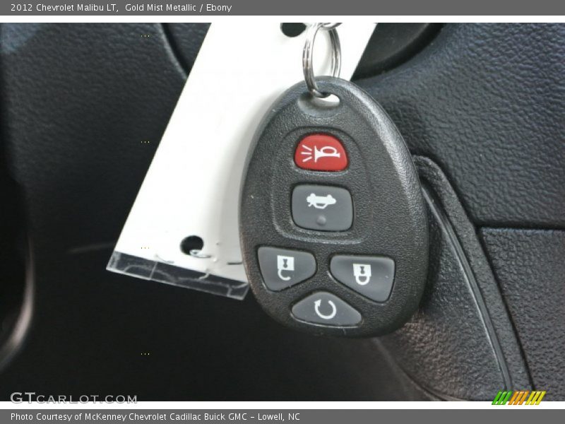 Gold Mist Metallic / Ebony 2012 Chevrolet Malibu LT
