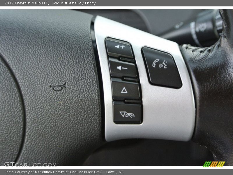 Gold Mist Metallic / Ebony 2012 Chevrolet Malibu LT