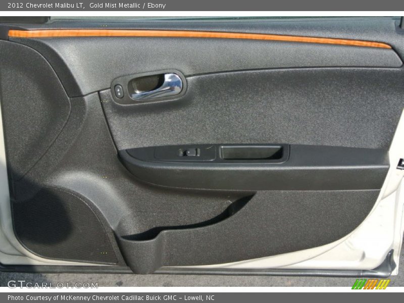 Gold Mist Metallic / Ebony 2012 Chevrolet Malibu LT