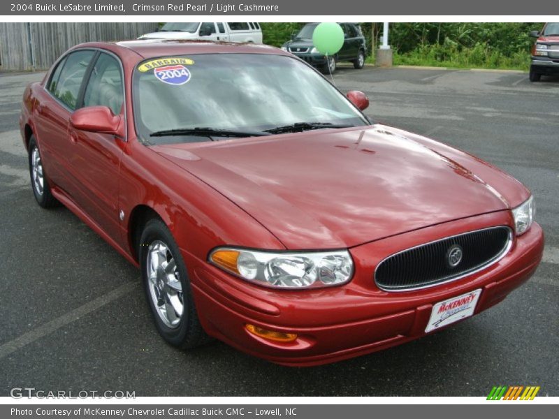 Crimson Red Pearl / Light Cashmere 2004 Buick LeSabre Limited