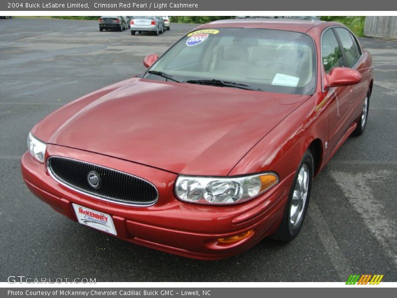 Crimson Red Pearl / Light Cashmere 2004 Buick LeSabre Limited