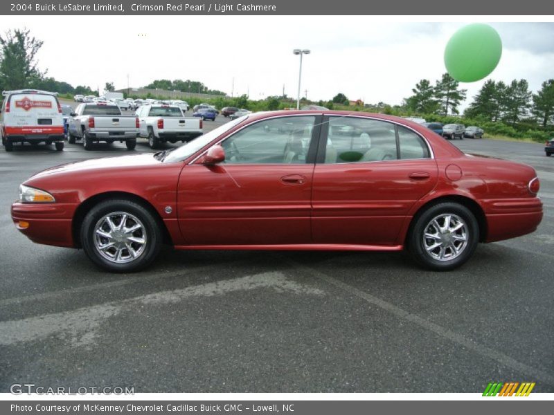 Crimson Red Pearl / Light Cashmere 2004 Buick LeSabre Limited