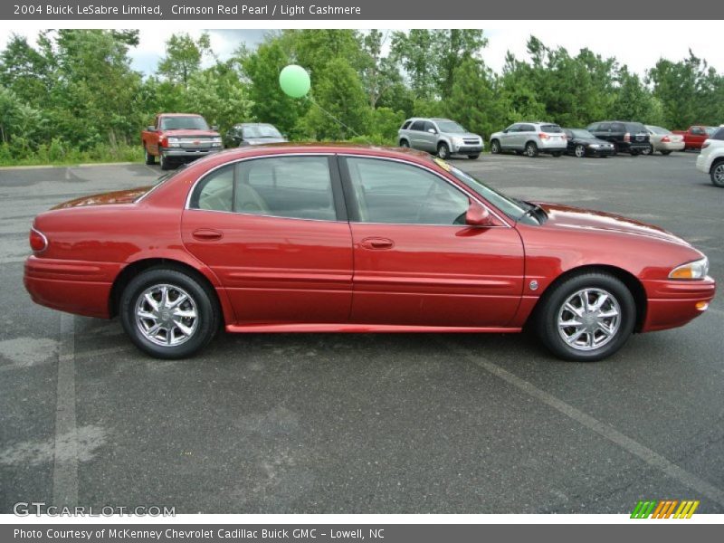 Crimson Red Pearl / Light Cashmere 2004 Buick LeSabre Limited