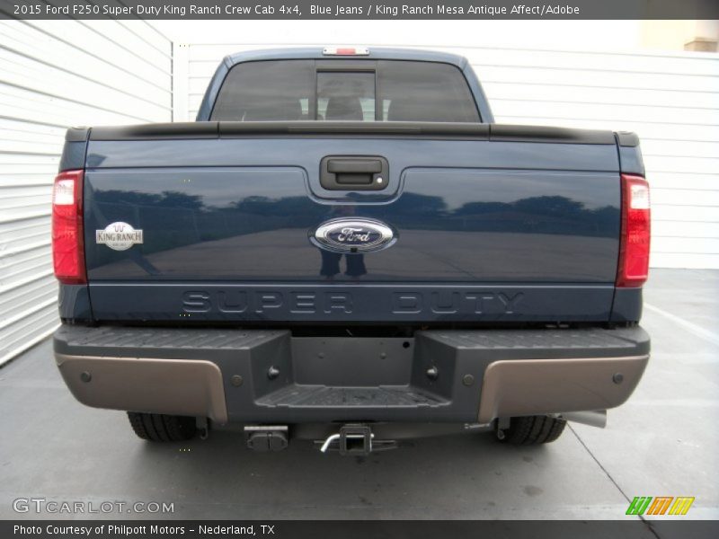 Blue Jeans / King Ranch Mesa Antique Affect/Adobe 2015 Ford F250 Super Duty King Ranch Crew Cab 4x4