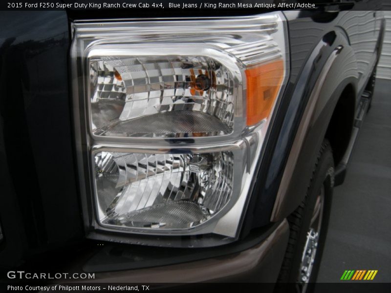 Blue Jeans / King Ranch Mesa Antique Affect/Adobe 2015 Ford F250 Super Duty King Ranch Crew Cab 4x4