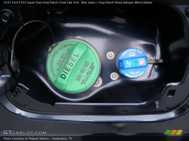 Blue Jeans / King Ranch Mesa Antique Affect/Adobe 2015 Ford F250 Super Duty King Ranch Crew Cab 4x4