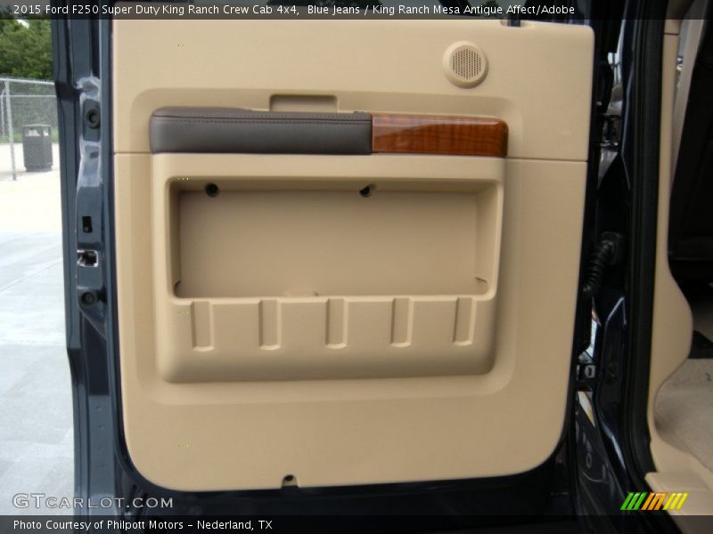 Blue Jeans / King Ranch Mesa Antique Affect/Adobe 2015 Ford F250 Super Duty King Ranch Crew Cab 4x4